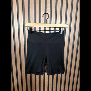 Fabeltics Biker Shorts Small Womens Black 5.5” Inseam Low Rise